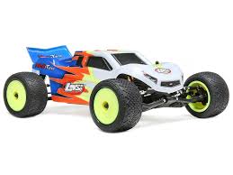 Losi: 1/18 Mini-T 2.0 2WD Stadium Truck RTR, Blue/White