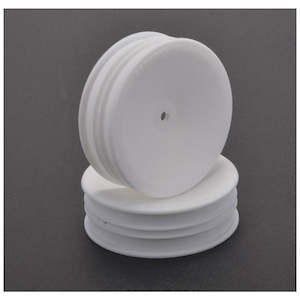 Schumacher: SCHUMACHER: WHEEL; HEX - SLIM - 2WD - WHITE