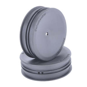 SCHUMACHER: WHEEL; HEX - SLIM - 2WD - BLACK