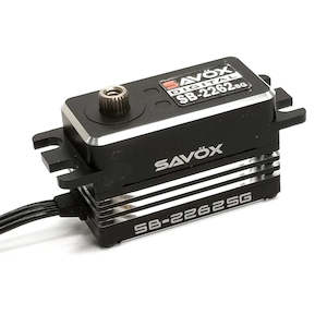 SAVOX: Low Profile HV Brushless Servo 32kg, 0.06sec @7.4v 62g