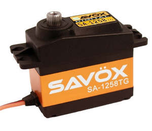 Servos: SAVOX: STD size 12kg/cm, Coreless Digital Servo, 0.08 sec, 6.0V 52.4g, 40.3x20x37.2mm