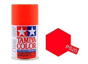 Tamiya: Ps-20 fluorescent red