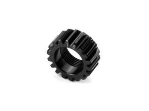 Xray: XRAY ALU BBB PINION GEAR 18T (1ST) - SWISS 7075 T6 - HARD COATED