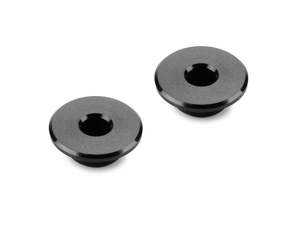 Xray: XRAY ALU FIXED & FLEX BUSHING FOR RADIO PLATE - HARD COATED (1+1)