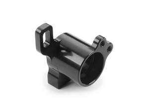 Xray: XRAY ALU FRONT MIDDLE SHAFT STAND M4 - BLACK - SWISS 7075 T6