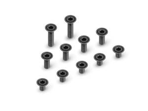 Hardware: XRAY HEX SCREW 110° FOR 371125 X12 CHASSIS - HUDY SPRING STEEL™ (11)