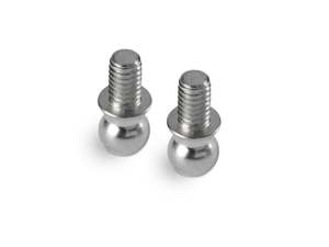 XRAY ANTI-ROLL BAR STEEL BALL END 3.8MM WITH 2.5x4MM THREAD (2)