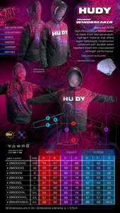 Hudy: HUDY HIGH-PERFORMANCE WINDBREAKER (XXXL)