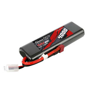 GENS ACE 4000mAh 2S 7.4v 60C Lipo Battery Tamiya Stick Style with XT60 Plug & XH Balance