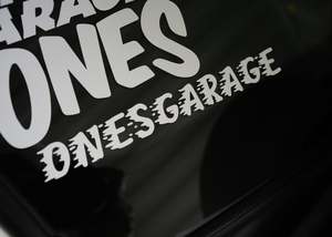 'ONESGARAGE' Full Flame Sticker