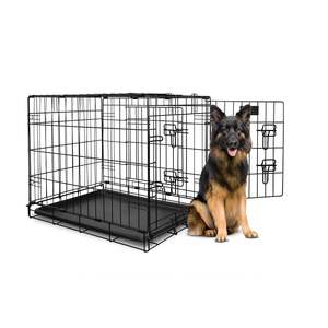 Housing: YOURS DROOLLY Crate Double Door 48 Inches
