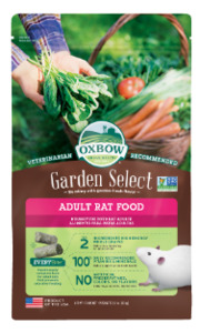 Oxbow Garden Select Adult Rat Food 1.13kg