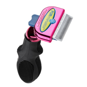 Furminator Small Short Cat Metallic Pink