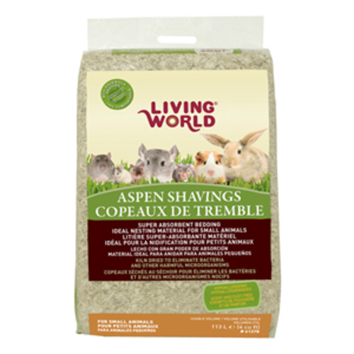 Living World Aspen Shavings 113ltr