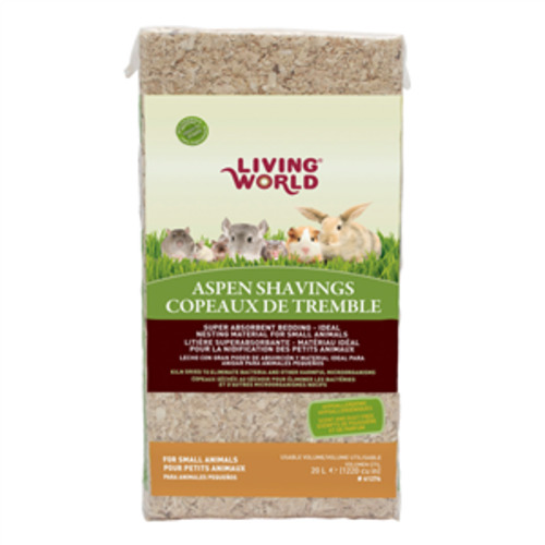 Living World Aspen Shavings 20L