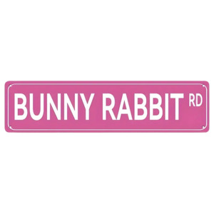 Bunny Rabbit Rd Sign