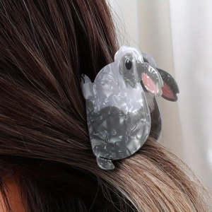 Rabbit Hair Clip