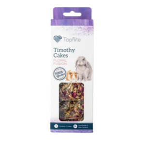 Topflite Rabbit Guinea Pig Treats: Timothy Cakes - Floral Fusion