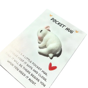 New Stuff T: Bunny Pocket Hug