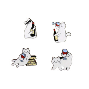 New Stuff T: Wine Cat Assorted Designs