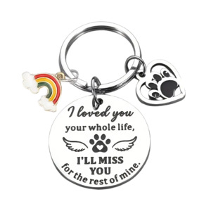 For Humans: Pet Memorial Keychain