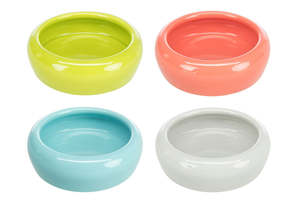 Trixie Ceramic Bowl With Rounded Rim 11cm