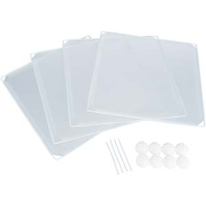 Guineapig Enrichment Toys: Trixie Plastic Extension Panel for Indoor Run 35x35cm 4pc
