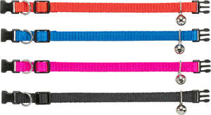 Cat Health Grooming: Trixie Cat Collar – Nylon Adjustable Black