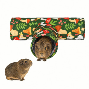 Cosy 3 Way Tunnel For Guinea Pigs Assorted