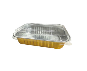 Premium Alum Rect Tray with Lid