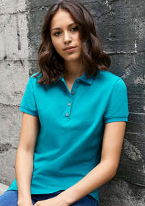 Products: Womens City Short Sleeve Polo P105LS