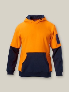 Hoodies: Hi-Vis 2 Tone Fleece Hoodie