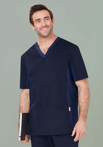Healthcare: Mens Riley Stretch Scrub Top CST043MS