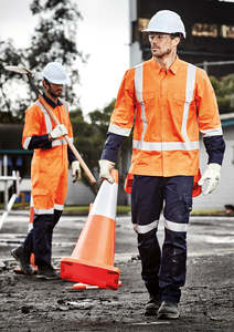 Mens TTMC-W23 Rugged Cooling Work Shirt ZW820