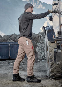 Cargo Work Pants: Mens Streetworx Curved Cargo Pant ZP360