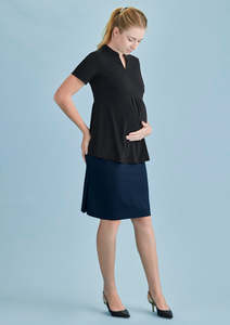 Womans Corporate Pants Skirts: Womens Cool Stretch Maternity Skirt RGS307L