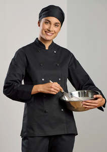 Womens: Womens Gusto Long Sleeve Chef Jacket CH430LL