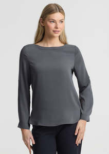Womens: Madison Boatneck Top