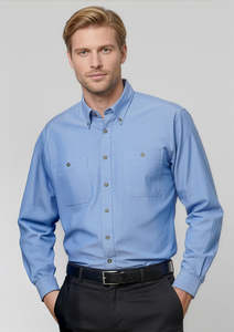 Chambray Long Sleeve Shirt