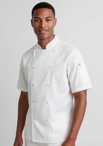 Jackets: Zest Short Sleeve Chef Jacket