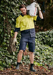 Shorts: Mens Rugged Cooling Vented Short