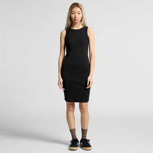 Women's Organic Rib Dress 4066G