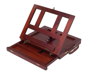 Products: Desktop Adjustable Mahogany Wood Art