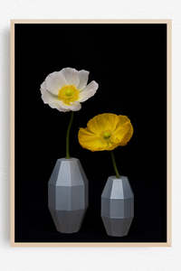 Flowers In Full Bloom: A Quiet Arrangement