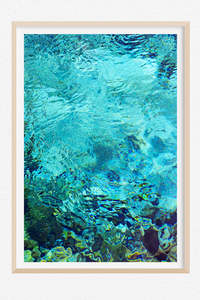 Contemporary Neon Wall Art Nz: Marbled Waters