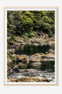 Karangahake Gorge Nz Wall Art: Still Waters