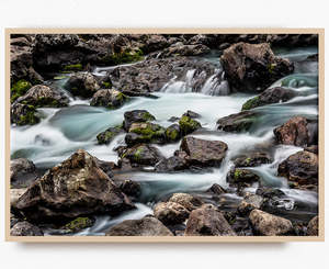 Karangahake Gorge Nz Wall Art: Running Bare - Limited Edition