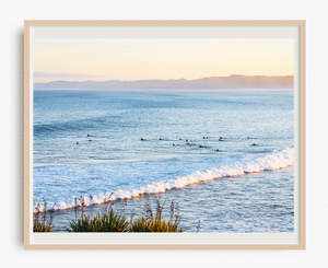 Surfing Wall Art Print: Sunrise Surfer