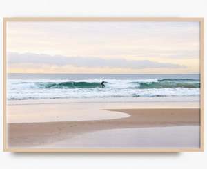 Surfing Wall Art Print: Smooth Sailing