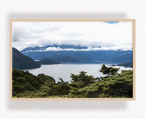 New Zealand Landscape Images: Looking Down Into Silence